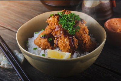 Karaage Inarisushi